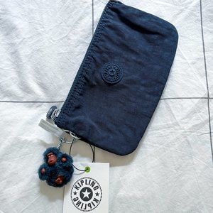 New Kipling Large Creativity Pouch in Navy
